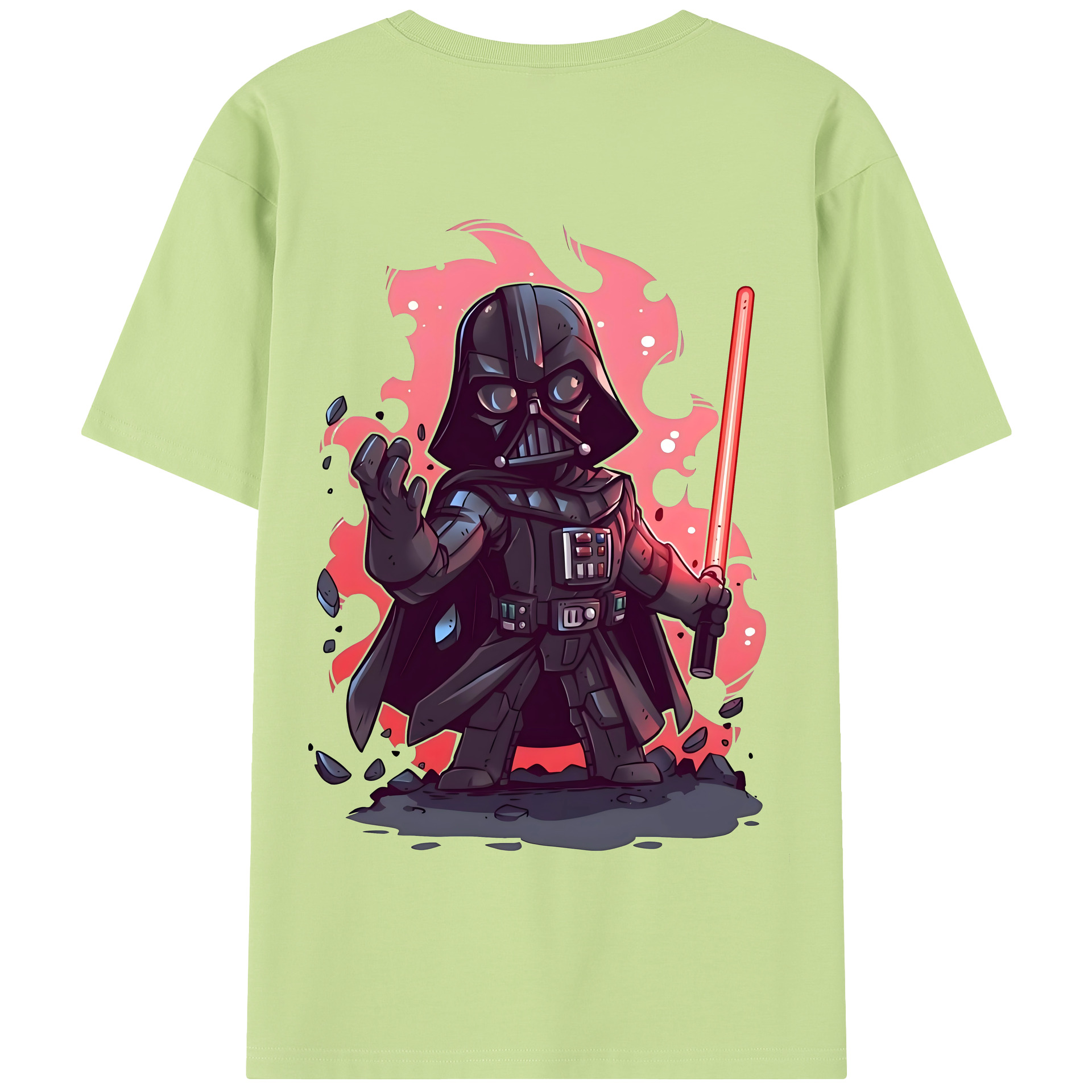 （画像用） スター・ウォーズ Star Wars 綿100％半袖Tシャツ（背面プリント）